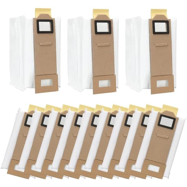 12 støvsugerposer for Roborock S7 S7 Plus S7 Max T7s T7s Plus, Erstatning-FA-