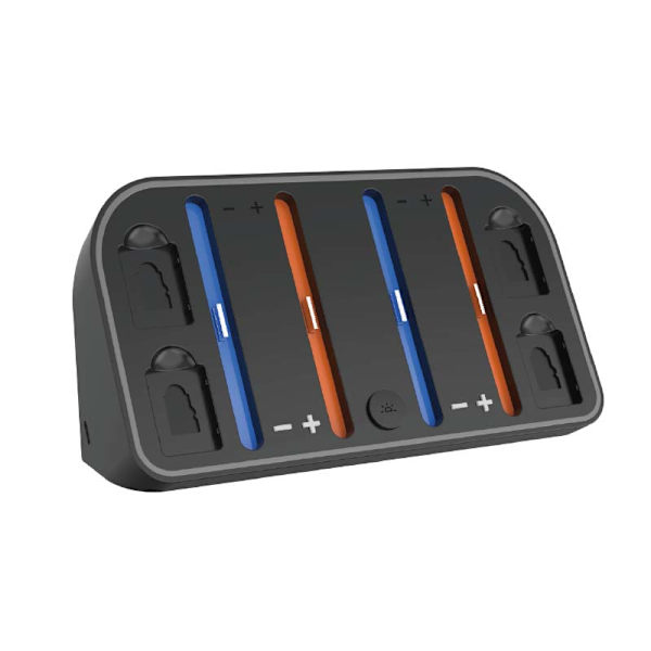 Wall-mounted charging and storage rack for Nintendo Switch 2