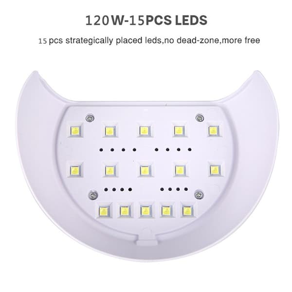 48W LED-kynsikuivain automaattisella anturilla