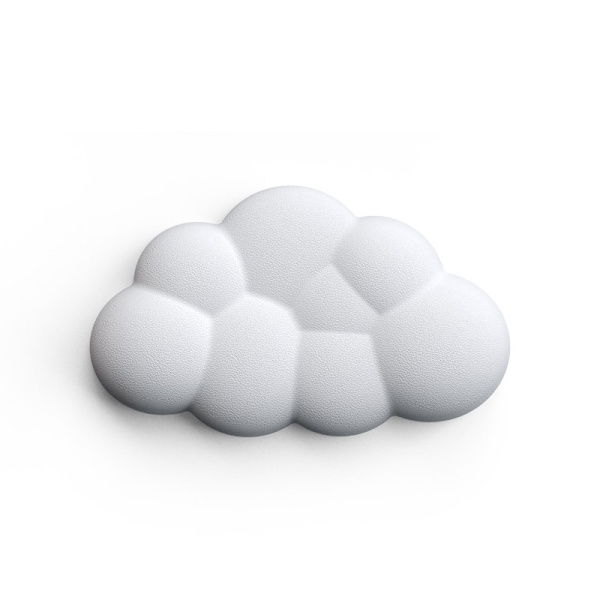 Mouse Wrist Rest with Non-Slip Base for Office (White)