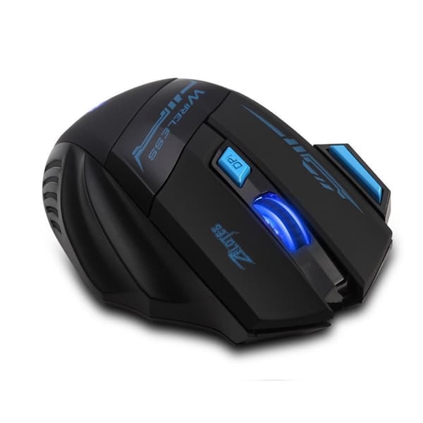 Gaming Mouse, Wireless Gaming Mouse 2400 DPI, Plug And Play Optical Mouse with Ergonomic Design, Bluetooth Gaming Mice for PC, Mac, Laptop, Side