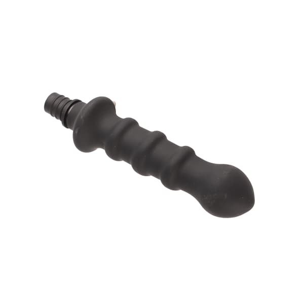 Deep Tissue Massage Head Percussion Washable Silicone Muscle Massage Replacement Head Black 0.59-0.63 inch