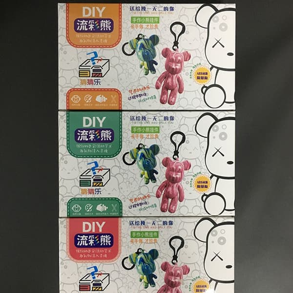 Floating Bear Keychain Violent Bear Model Blind Box