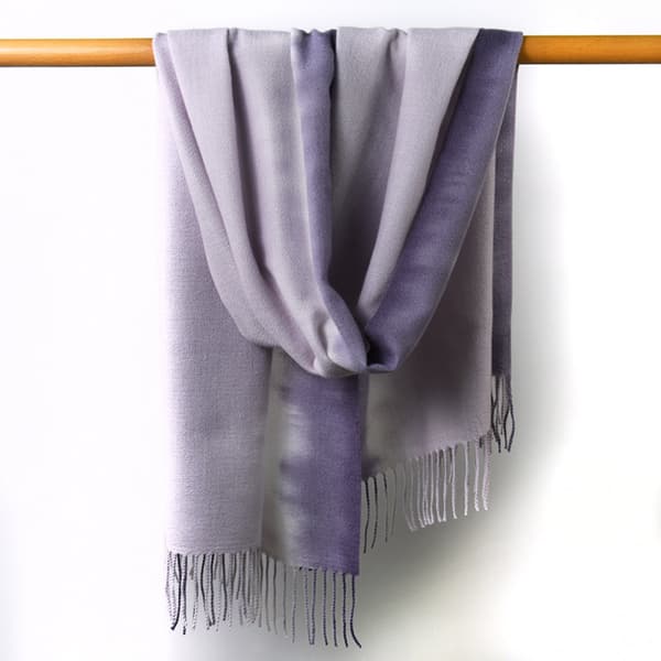 Pashmina Sjal Dame Sjal Vævede Aftenkjoler Bløde Store Tørklæder til Bryllupsgaver (Lilla)