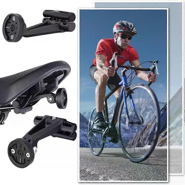 Bike Saddle Rack Taillight Mount Seatpost Bracket Bicycle Taillight Saddle Support for Garmin Varia Radar/Action Camera