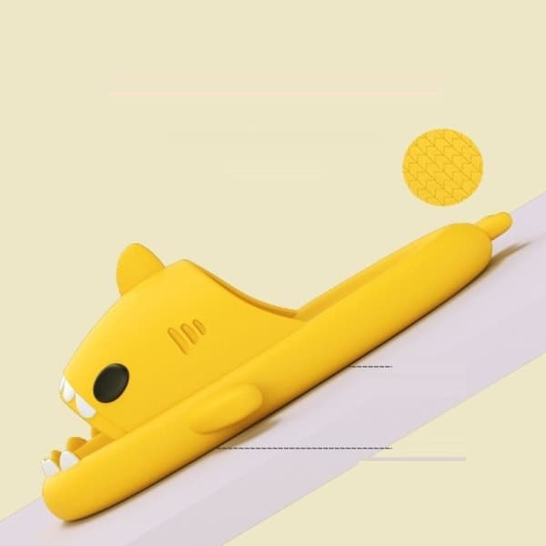 Hajtofflor Shark Slide Mænd Kvinder Hjemmesko Rosa 44/45