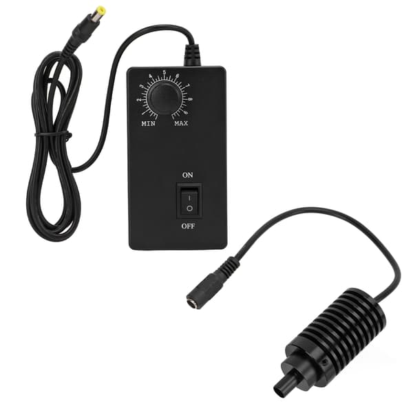 Microscope Coaxial Light LED High Brightness Wear Resistant Heat Dissipation Microscope LED Spotlight AC100V-240VΦ8mm EU Plug White