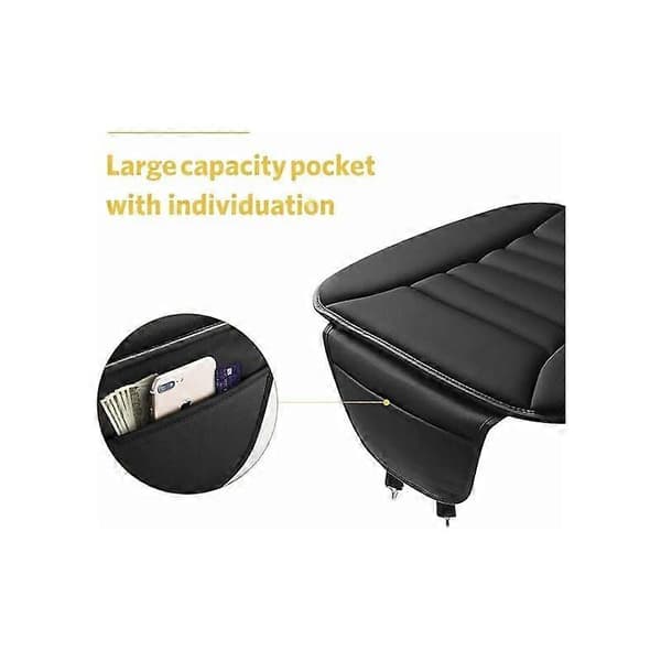 Bilstolsdyna Förarstolsdyna Halkfri Gummi Interiördyna Svart
