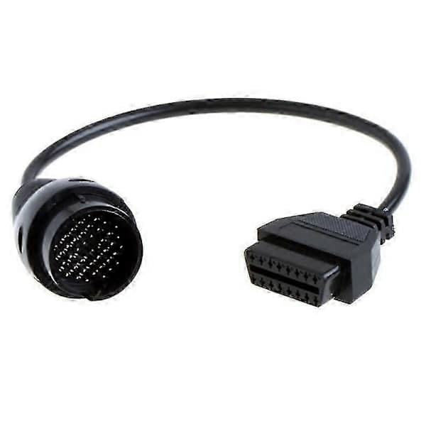 38-bens til 16-bens OBD2 Diagnosadapter, Diagnosedatakabel, Kompatibel med Mercedes-Benz 38-bens interface