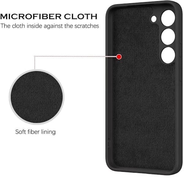 Samsung S24 - Vælg farve Silikonecover Magnetisk Ringholder Mørkelilla
