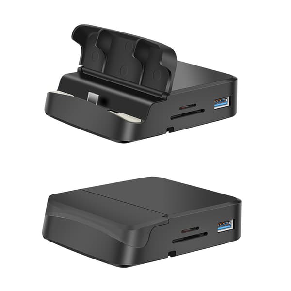 USB-C Hub Dockingstasjon Telefonstativ Dex Pad Stasjon USB-C Kompatibel Dock Strømlader Kit