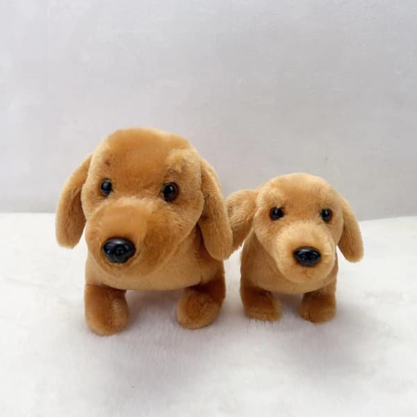 Comfortable Doll Cute Plush Dachshund Fine Process Without Burrs Plush Toy Suitable for Birthday Party