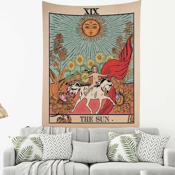 Dekorativt veggteppe Rom – polyester, mykt – 150 x 200 cm, 200 cm