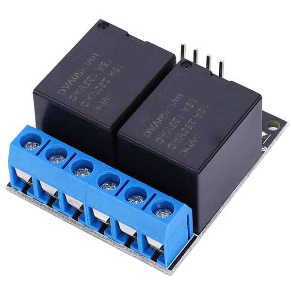 SL25A02 5V 2-Channel Bistable Self-Locking Relay Module Single Chip Low Level Control Switch