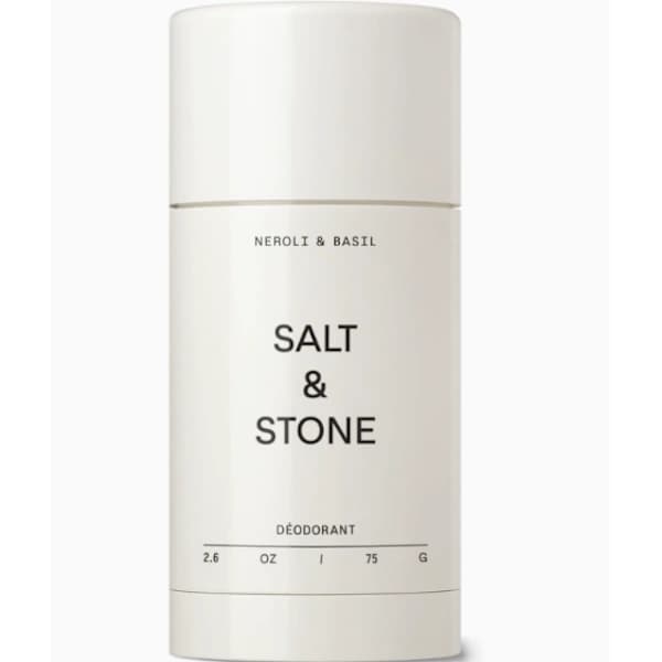 Salt & Stone Unisex Black Agarwood Extra Strong Aluminiumfri Deodorant - Vit 1-pack