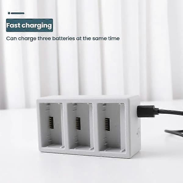 For DJI Mini 4 Pro / Mini 3 Pro / Mini 3 Batteri 3-veis Lader Lade Butler
