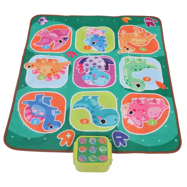 Musical Dance Mat Lighting Adjustable Educational Portable Electronic Dance Mat for Kids Adults