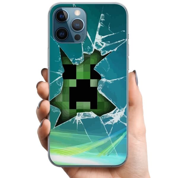 Kompatibelt Mobilskal til Apple iPhone 12 Pro MineCraft