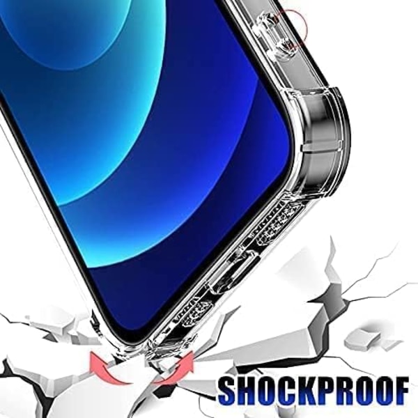 Compatible with iPhone 15 Case Shockproof Wallet Case for iPhone 15 Case with Protective Phone Case Rubber Bumper for iPhone 15 Clear