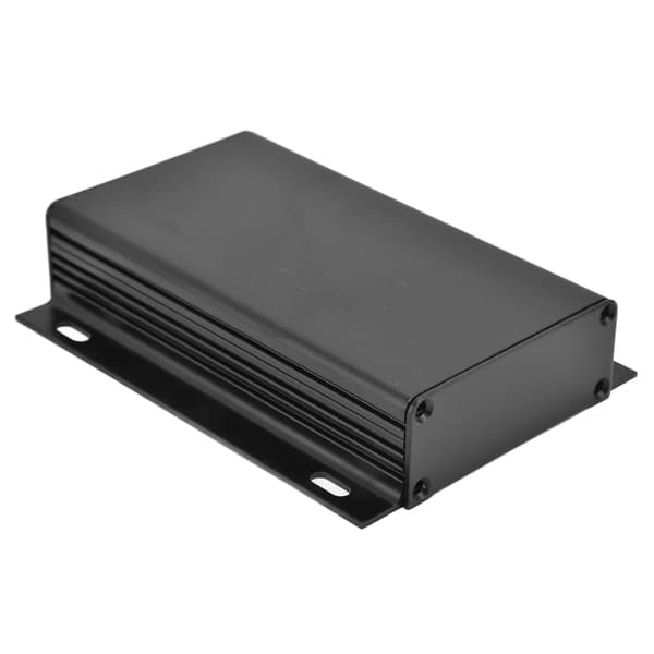 Aluminum Alloy Electrical Box, Project Case, Split Enclosure 25x84x110mm, Matte Black Plate