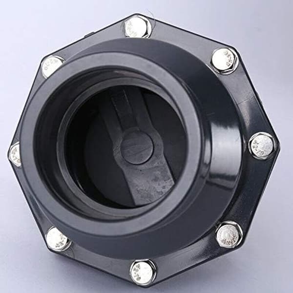 Universal Vertical Horizontal Check Valve for Plumbing, Drain Check Valve with Internal Diameter Compatibility, PVC Check Valve