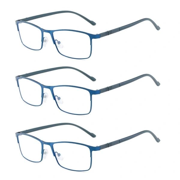 Anti-Blue Light Myopia Glasses BLACK STRENGTH -350 black Strength -350