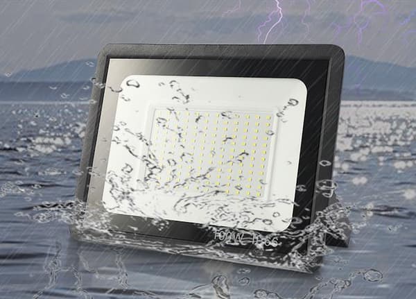 Ulkona LED-kohdevalo Vedenpitävä Kohdevalo - 100W, 270*210mm, 1kpl