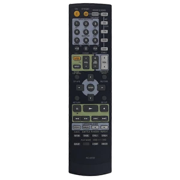 Fjernkontroll erstatning RC-607M for Onkyo-mottaker TX-NR708 TX-SR503 H A1