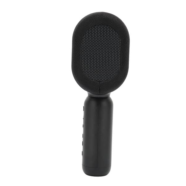 Wireless Microphone HiFi Dual Speakers Portable Handheld Bluetooth 5.0 Mic with Cool Light and 5 Voice Changing Effects