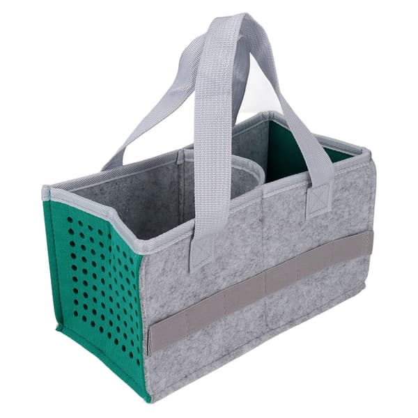 Portable Storage Bag Extra Space Felt Fabric Case for Toniebox Player Starter Set Sea Blue