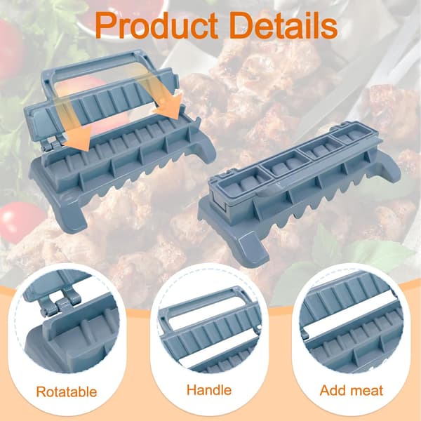Kebab Machine, Portable Kebab Machine, Grill Machine, Forming Machine, Easy-to-Use Kebab, Essential Grilling Tool