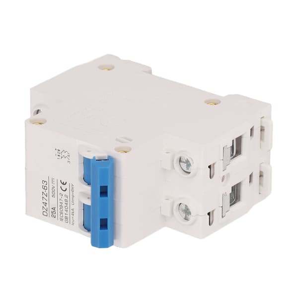 2P Mini DC-strømbryter 4kA Icu 6kV Uimp Rask Utløsning Solcelleanlegg DC500V 25A