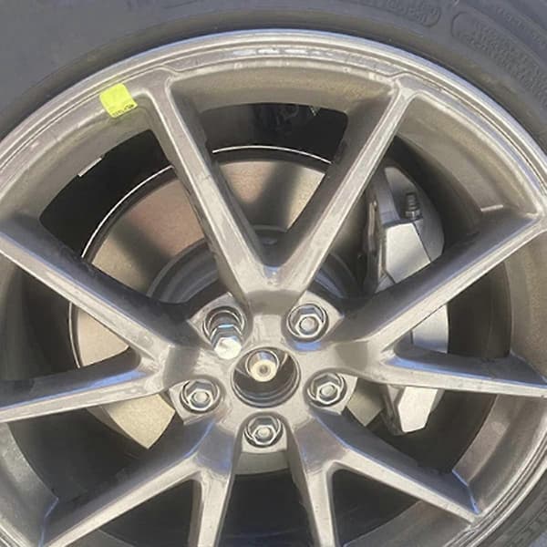 4 stk Krom M14x1.5 Tyverisikring Hjul Låsemutter Konisk Sete Hjul Lås+nøkler For Model S/3/ Hjul