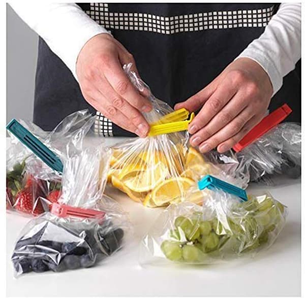 Bag Clips, 24-pack Plastic Sealing Clips Anti-oxidation Cl