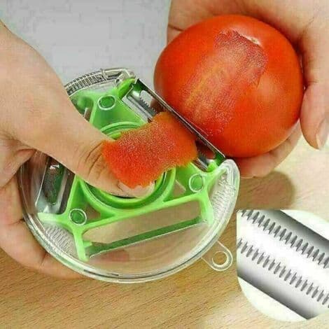 Multifunksjonell skreller, tre-i-ett multifunksjonell skreller Husholdningspotetstrimler