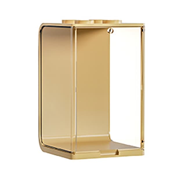 Collectible Display Box, 90-Degree Easy-Access Front Door and Clear Acrylic Display Case Structure, Fun Assembly Experience for
