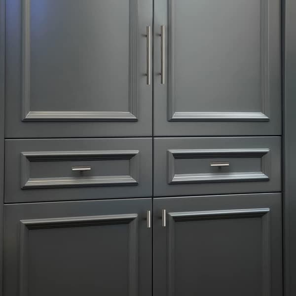 Brushed Stainless Steel Cabinet Knobs, Hollow but Robust Design for Easy Pulling and Water Resistance