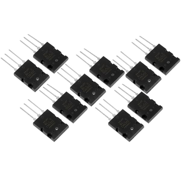 Høj effekt matchet lydtransistor – 5 par sort 2SA1943 2SC5200