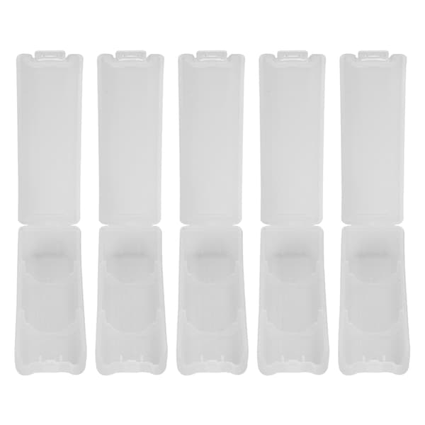 Vanntett batteriboks - 5 stk. enkel 18650 batterioppbevaringsveske