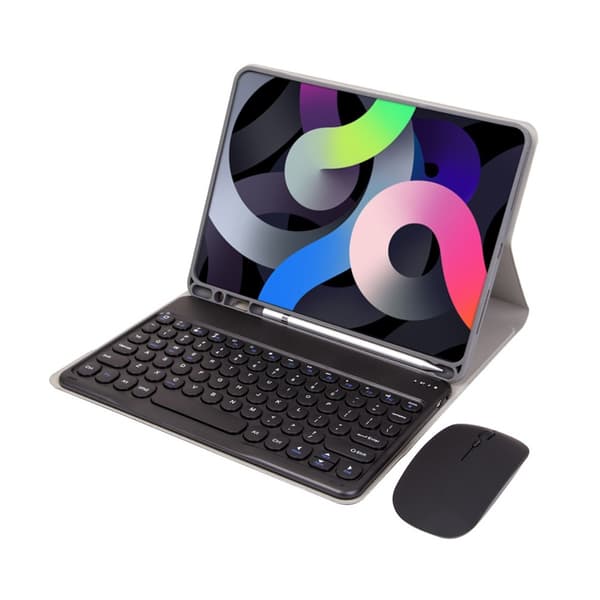 Black Bluetooth Keyboard Case with Mouse Compatible with Samsung Galaxy Tab A8 10.5 inch X200/X205