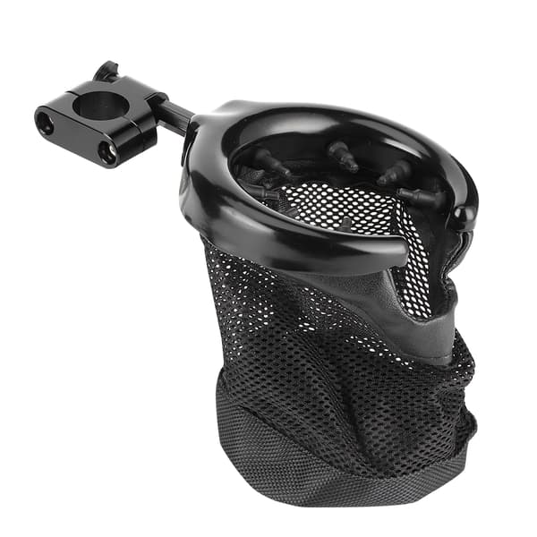 Motorcycle Cup Holder for Honda GoldWing GL1500 - 7/8in Black