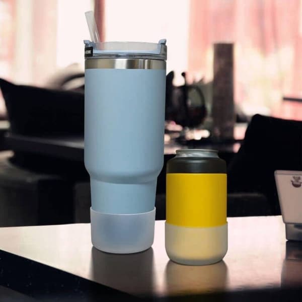 Silicone Sleeve for Stanley Tumbler 30 oz 40 oz Bottom, Protective Boot with Easy On/Off, Durable Water Bottle Accessory