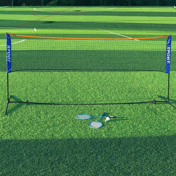 Bærbart foldbart tennisnet til børn og voksne kort tennisnet, 6,1 m