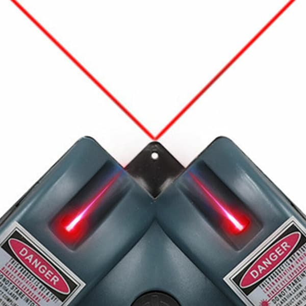 Digital Laser Level, High-Strength Laser Tube with Clear Scale Design for Precise Horizontal and Vertical Lines, Safe Laser Transport for Security