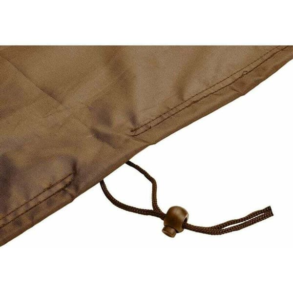 Solpoolskydd Fyrkantigt 207x207cm UV-skydd Elastisk Fållsnöre Slitstarkt Utomhus Pool Spa-skydd