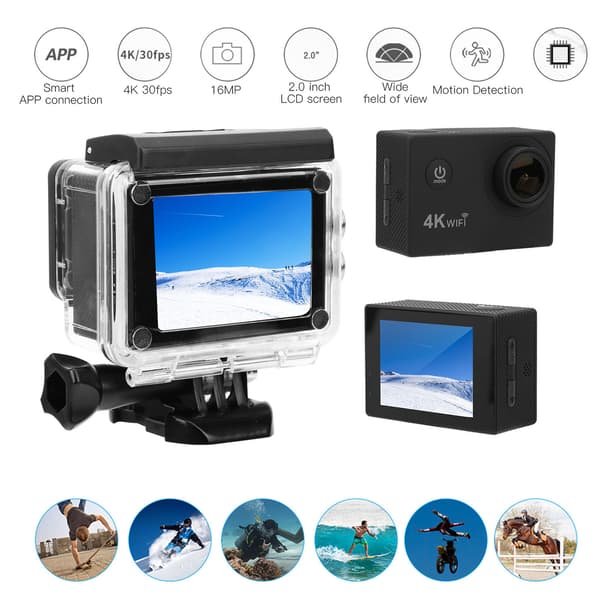 SJCAM SJ4000 AIR Action Camera Kit Waterproof Multifunctional LCD Screen DV Camera