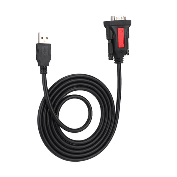 USB til RS232 seriell port skrivertilkoblingskabel