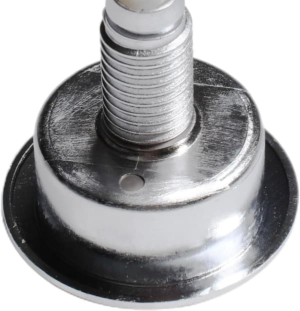 Dual Flush Toilet Button - Chrome Toilet Button 3/6L - Universal Toilet Tank Push Button with Easy Installation