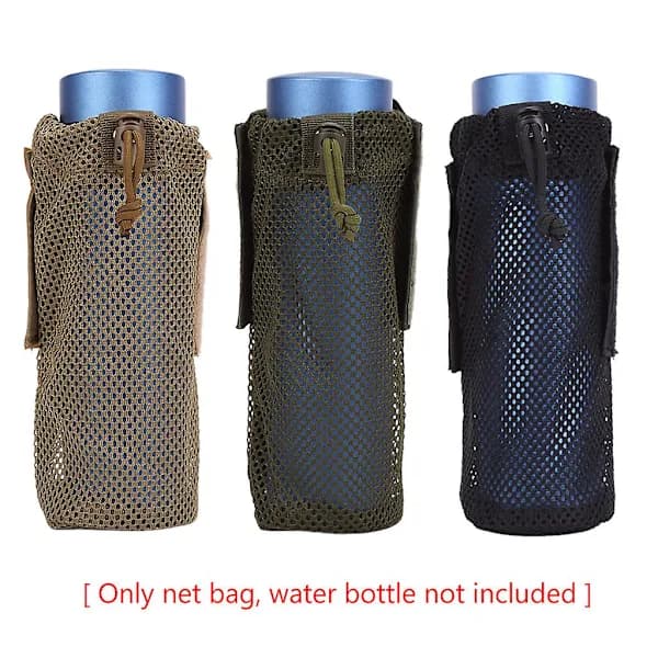Mesh Water Bottle Holder Breathable Nylon Kettle Storage L