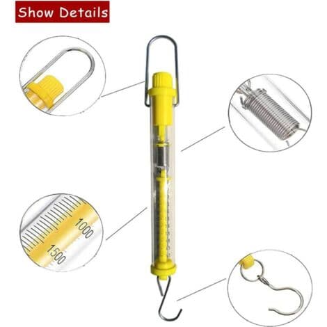 Spring Balance, Dynamometer Spring Balance, Newton Force Gauge Spring Balance, Plastic Spring Balance, Spring Scale 5N/500g ...